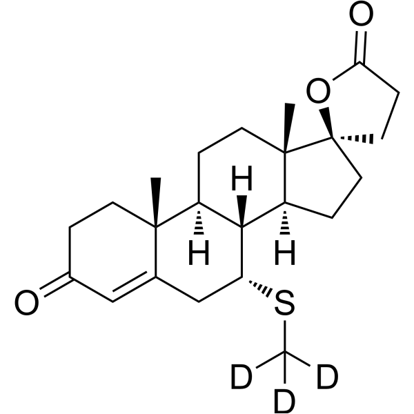 <em>7</em>-α-Methylthio Spironolactone-d3