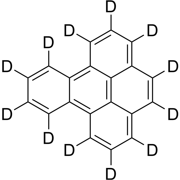 Benzo[e]pyrene-d<sub>12</sub> Chemical Structure