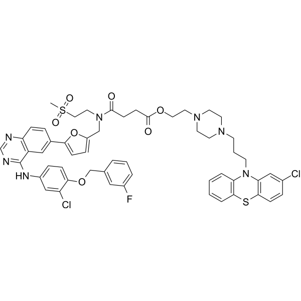 EGFR/CSC-IN-1 Chemical Structure