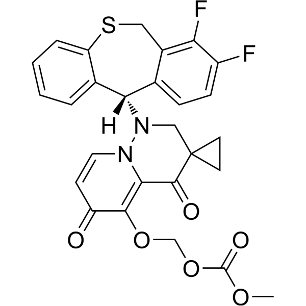 Cap-dependent endonuclease-IN-1 Chemical Structure