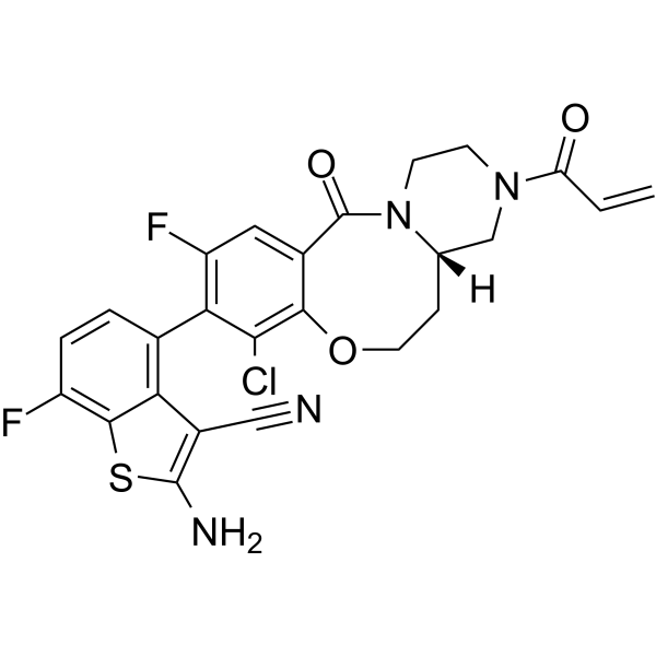 KRAS G12C inhibitor 19 Chemical Structure