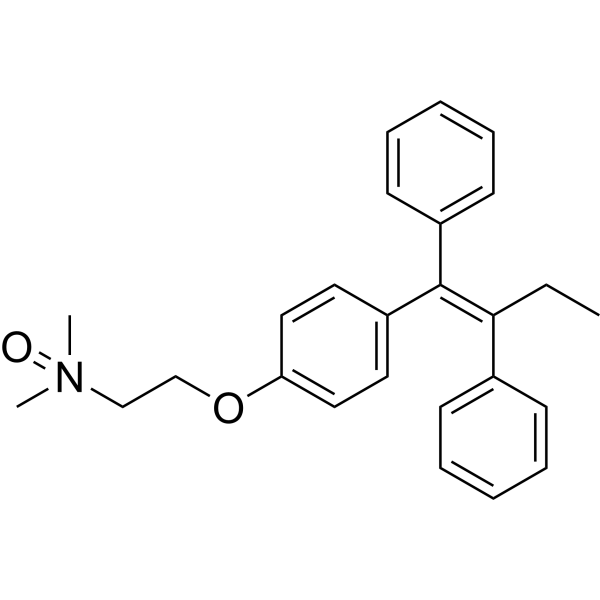 Tamoxifen N-oxide Chemical Structure