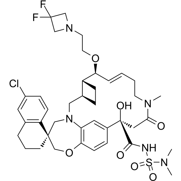 Mcl-1 inhibitor 3 Chemical Structure