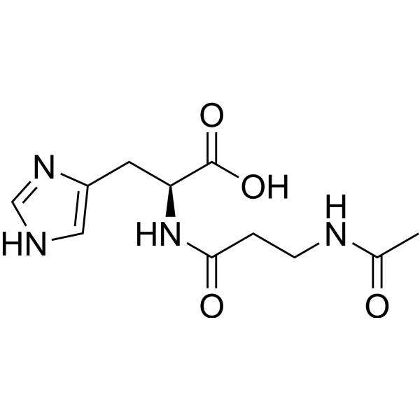 N-Acetylcarnosine Chemical Structure