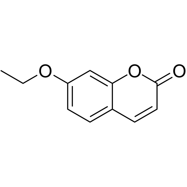 7-Ethoxycoumarin Chemical Structure