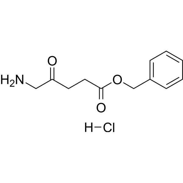 5-ALA benzyl ester hydrochloride Chemical Structure