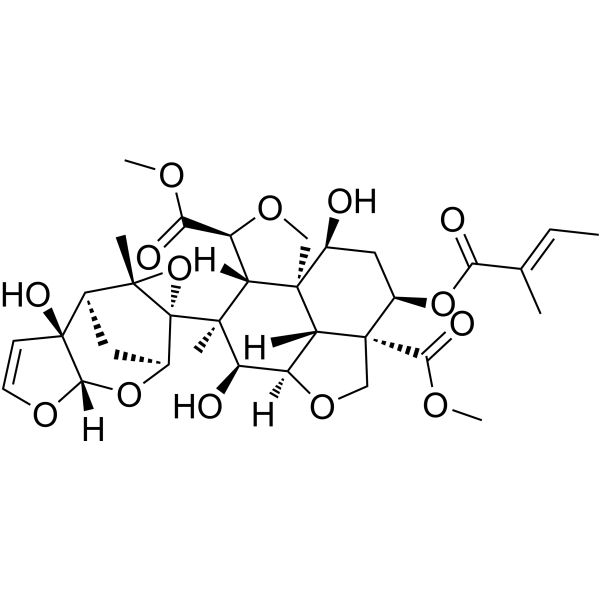 Azadirachtin B Chemical Structure