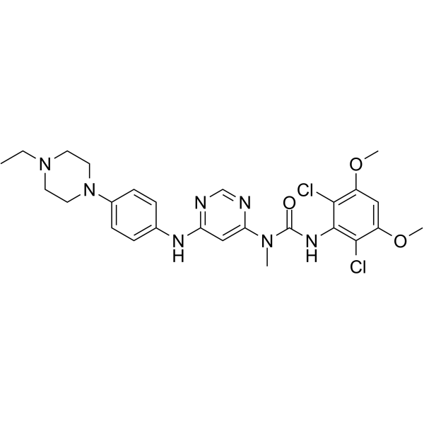 Infigratinib Chemical Structure