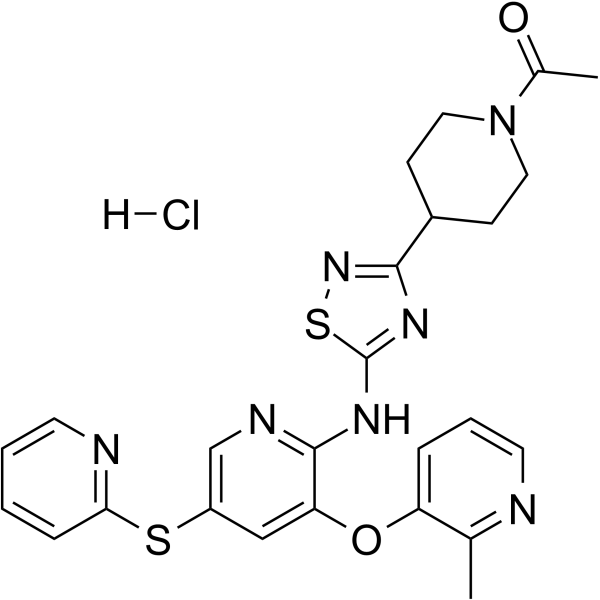 AR453588 hydrochloride Chemical Structure