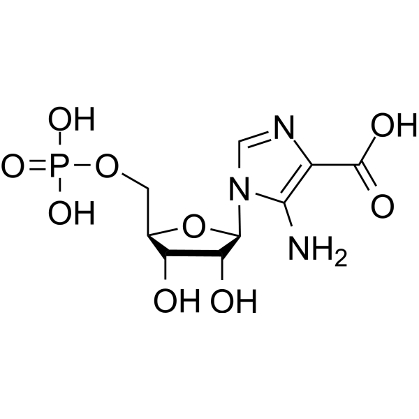 Carboxyaminoimidazole ribotide Chemical Structure