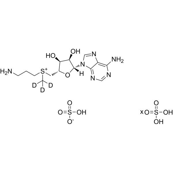 (S)-Adenosylmethionine <em>decarboxylated</em>-d3 (sulfuric)