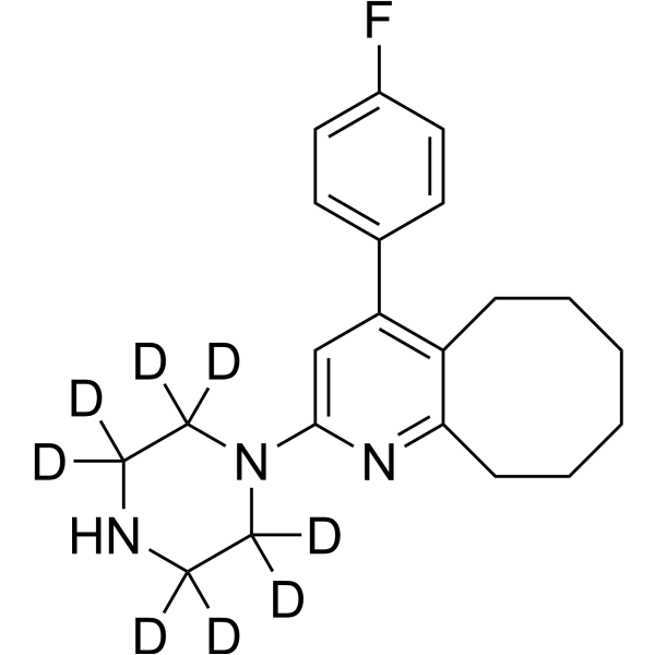 Blonanserin C-d<sub>8</sub> Chemical Structure