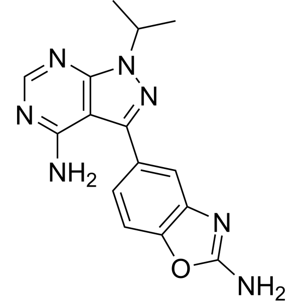 Sapanisertib Chemical Structure