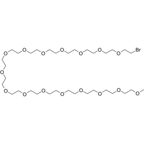 m-PEG16-Br Chemical Structure