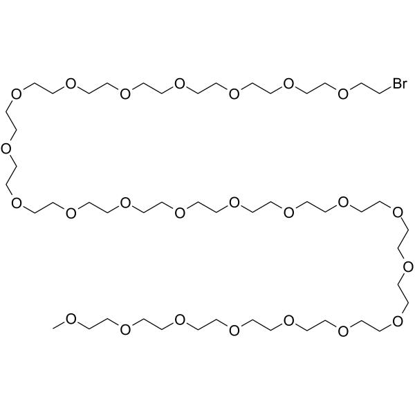 m-PEG24-Br Chemical Structure