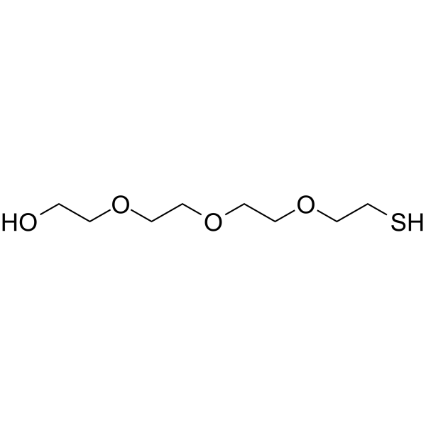 Thiol-PEG4-alcohol Chemical Structure