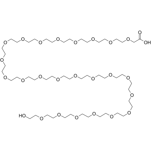 HO-PEG24-CH2COOH Chemical Structure