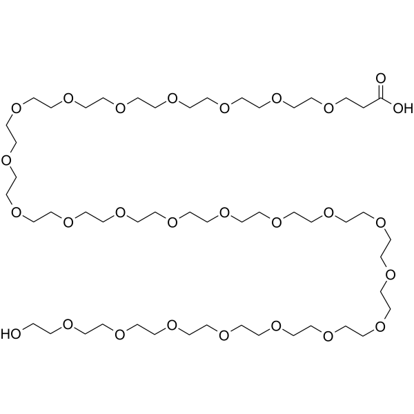 HO-PEG24-CH2CH2COOH Chemical Structure
