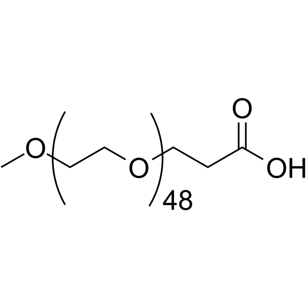 m-PEG49-acid Chemical Structure