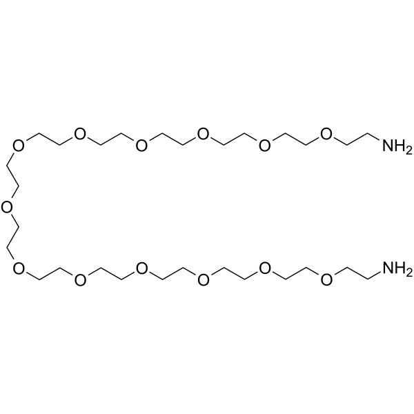 Amino-PEG13-amine Chemical Structure