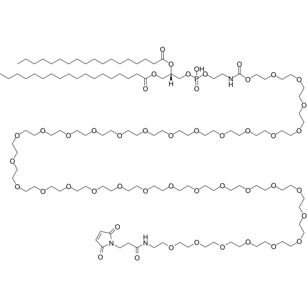 DSPE-PEG36-mal Chemical Structure