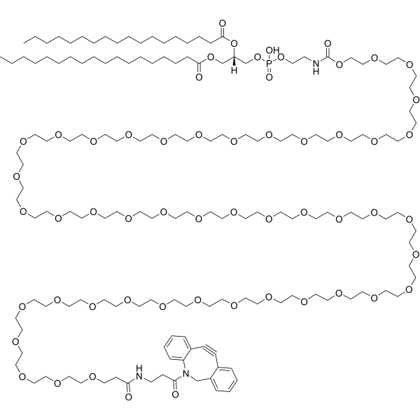 DSPE-PEG46-DBCO Chemical Structure