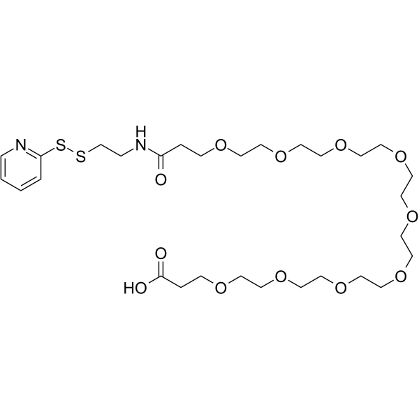 SPDP-<em>PEG</em>9-acid