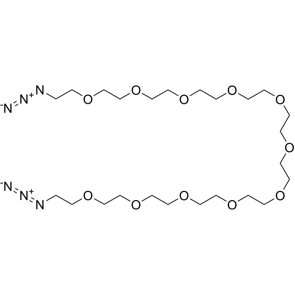 Azido-PEG11-azide Chemical Structure