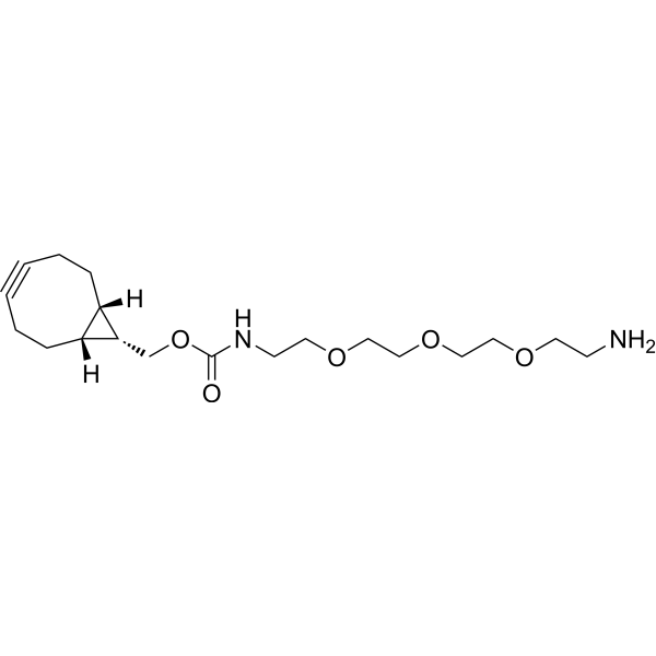 endo-BCN-PEG3-NH2 Chemical Structure