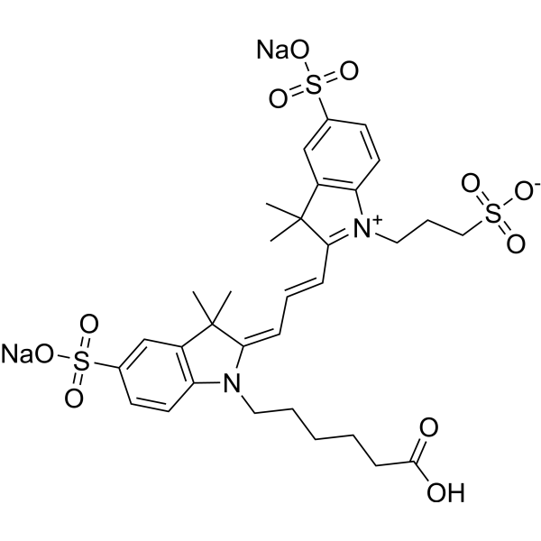 Trisulfo-Cy3-acid disodium Chemical Structure