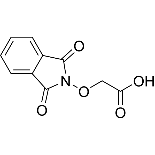 2-Phthalimidehydroxy-acetic acid Chemical Structure