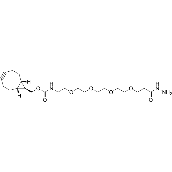 BCN-PEG4-hydrazide Chemical Structure