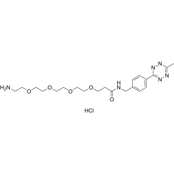 <em>Methyltetrazine-PEG4</em>-<em>amine</em> hydrochloride