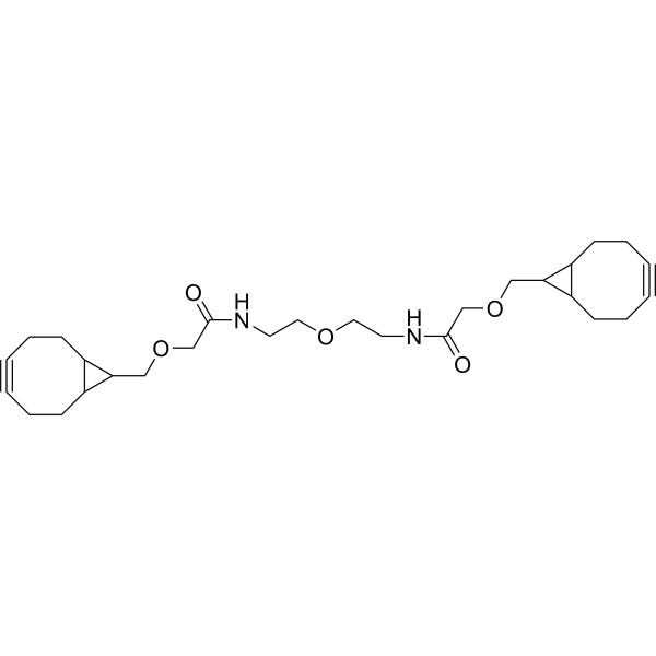 Bis-BCN-PEG1-diamide Chemical Structure