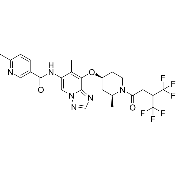 RORγt Inverse agonist 10 Chemical Structure
