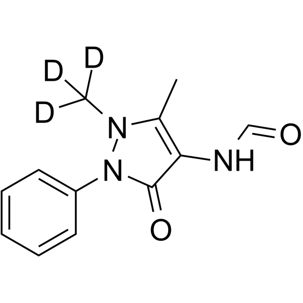 4-Formylaminoantipyrine-d3 Chemical Structure