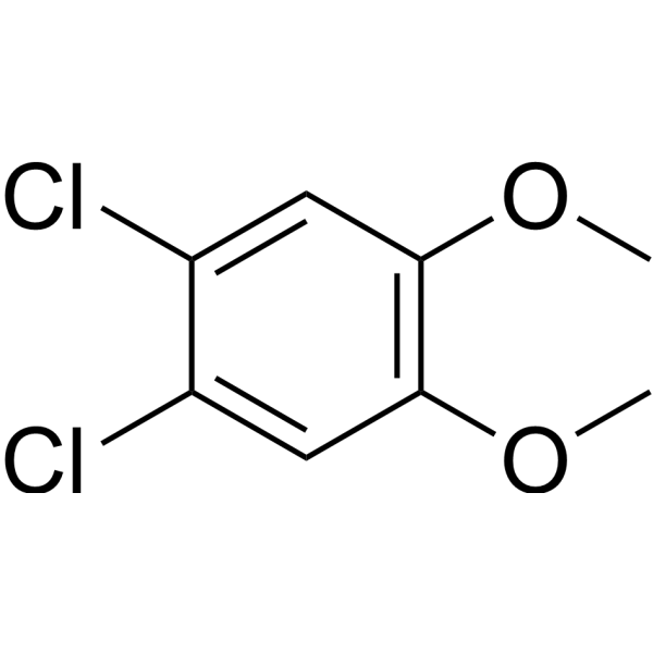 4,5-Dichloroveratrole Chemical Structure
