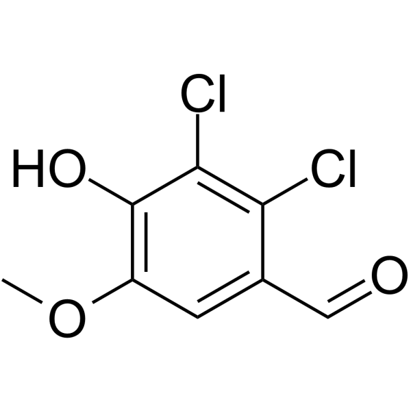 5,6-Dichlorovanillin Chemical Structure