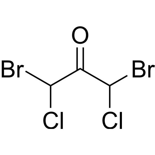 1,3-Dibromo-1,3-dichloroacetone Chemical Structure