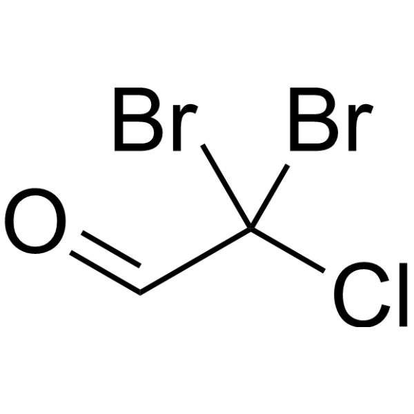 Dibromochloroacetaldehyde Chemical Structure