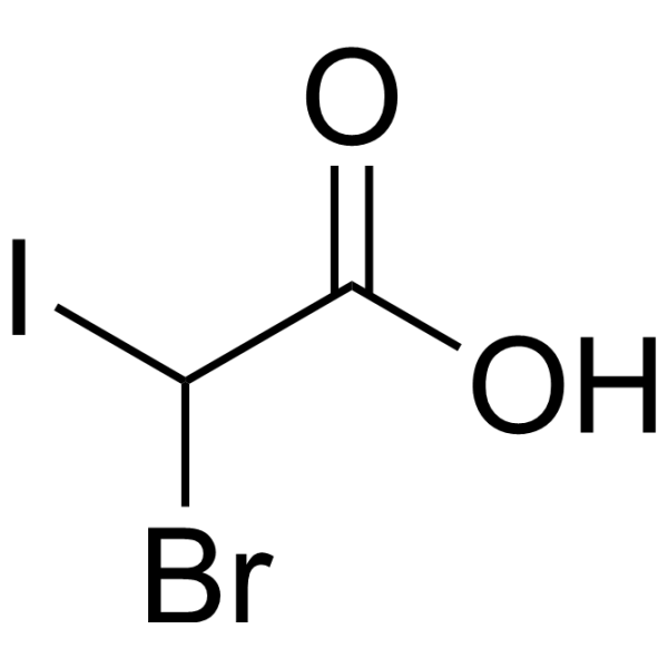 Bromoiodoacetic acid