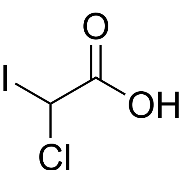 Chloroiodoacetic acid Chemical Structure