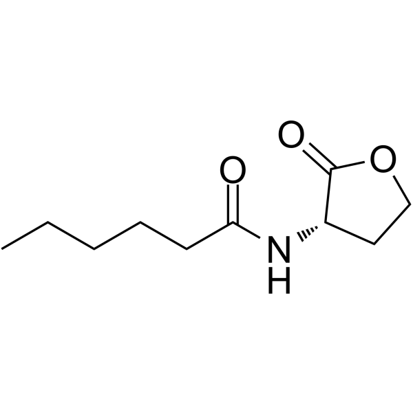 N-Hexanoyl-L-homoserine lactone Chemical Structure