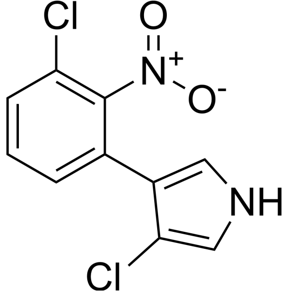 Pyrrolnitrin Chemical Structure