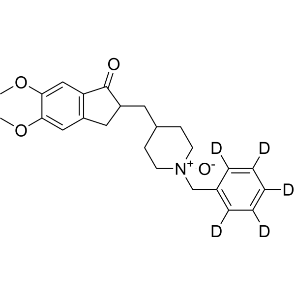 Donepezil N-oxide-d<sub>5</sub> Chemical Structure