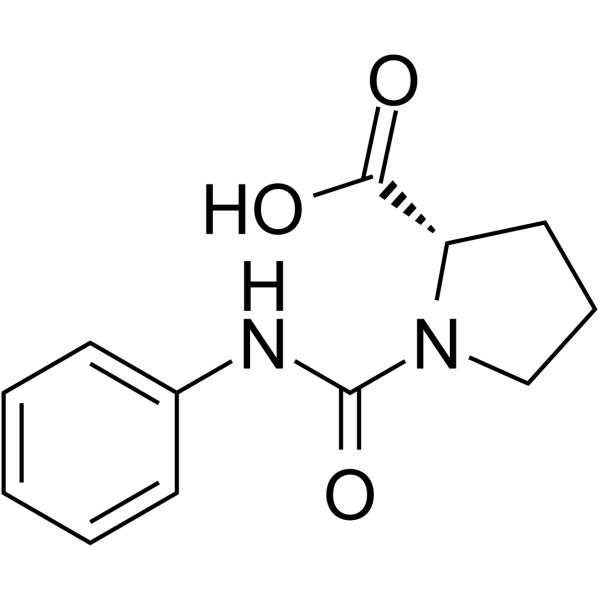 1-(Anilinocarbonyl)proline Chemical Structure