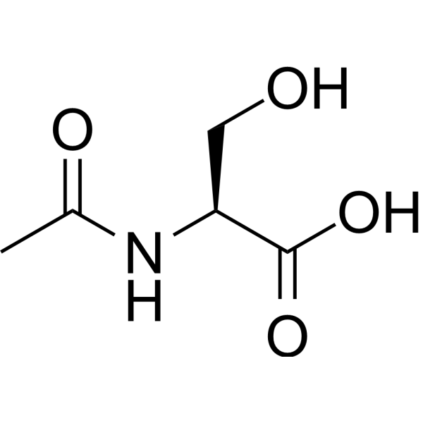 N-Acetylserine Chemical Structure