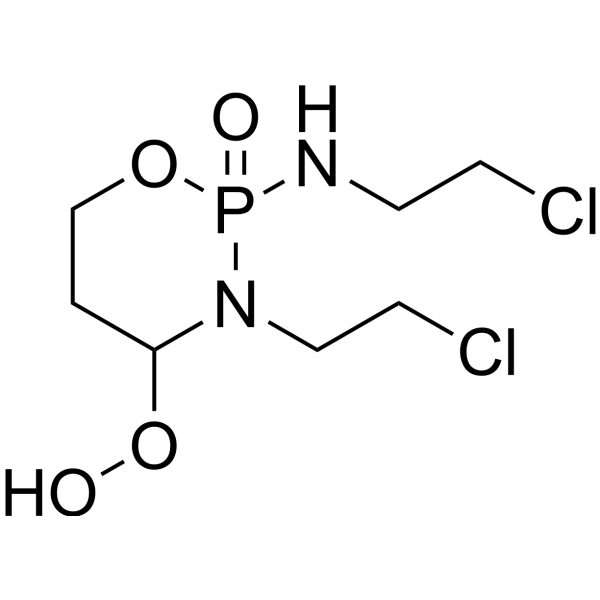 4-Hydroperoxyifosfamide Chemical Structure