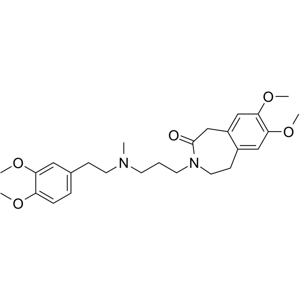 Zatebradine Chemical Structure