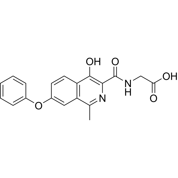 Roxadustat Chemical Structure